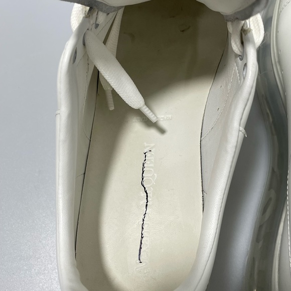 Alexander McQueen Transparent Sole Oversized Sneakers Mens EU 42/ US 9 $750. - Picture 7 of 16